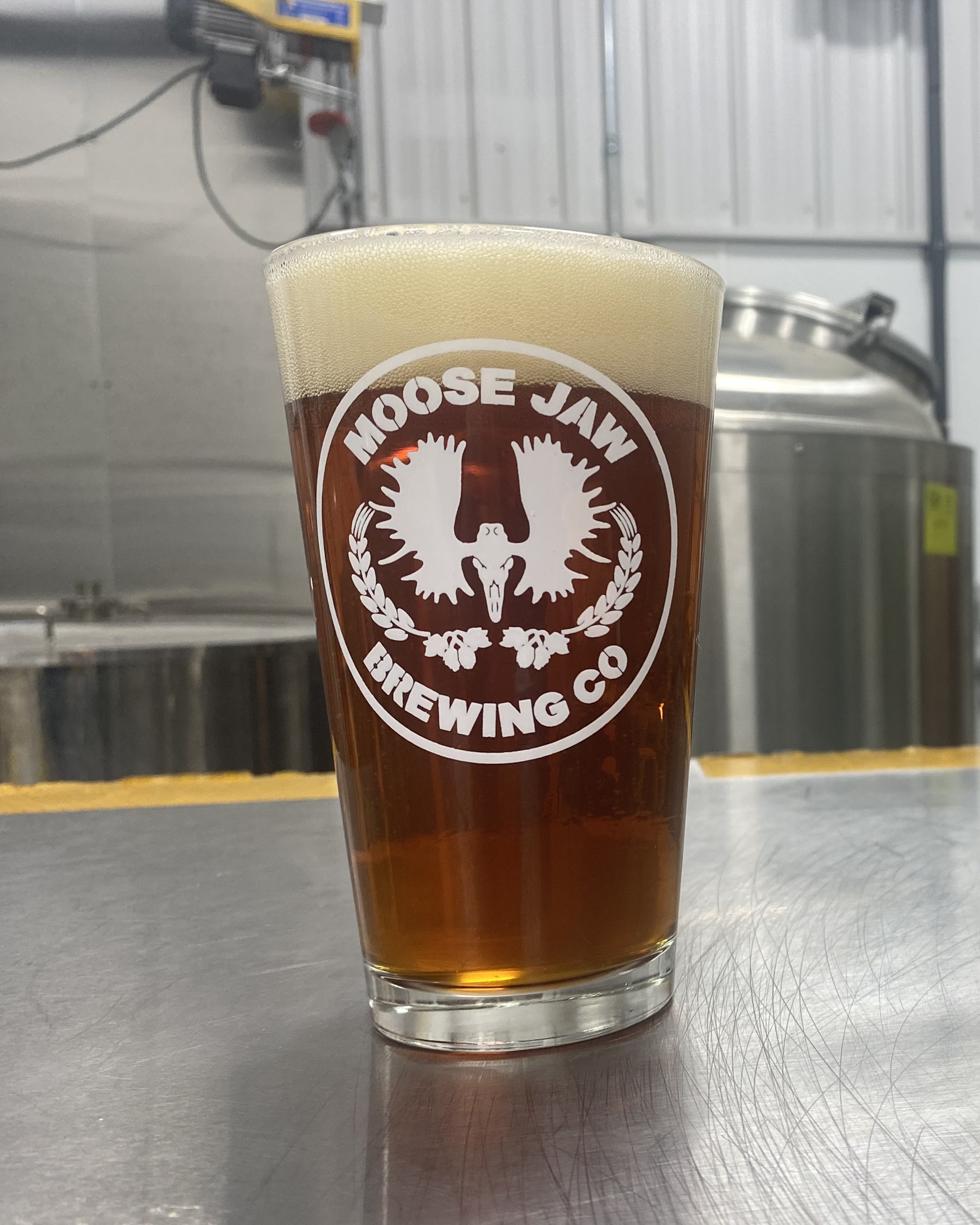 Moose Jaw Copper in a glass